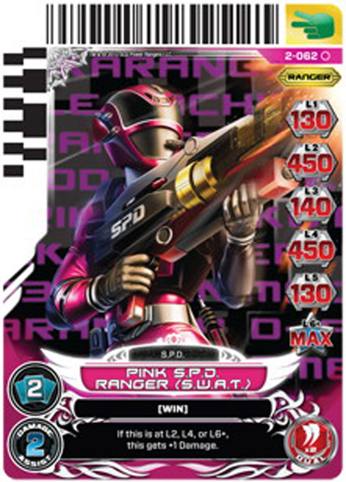 Pink S.P.D. Ranger (SWAT) 062